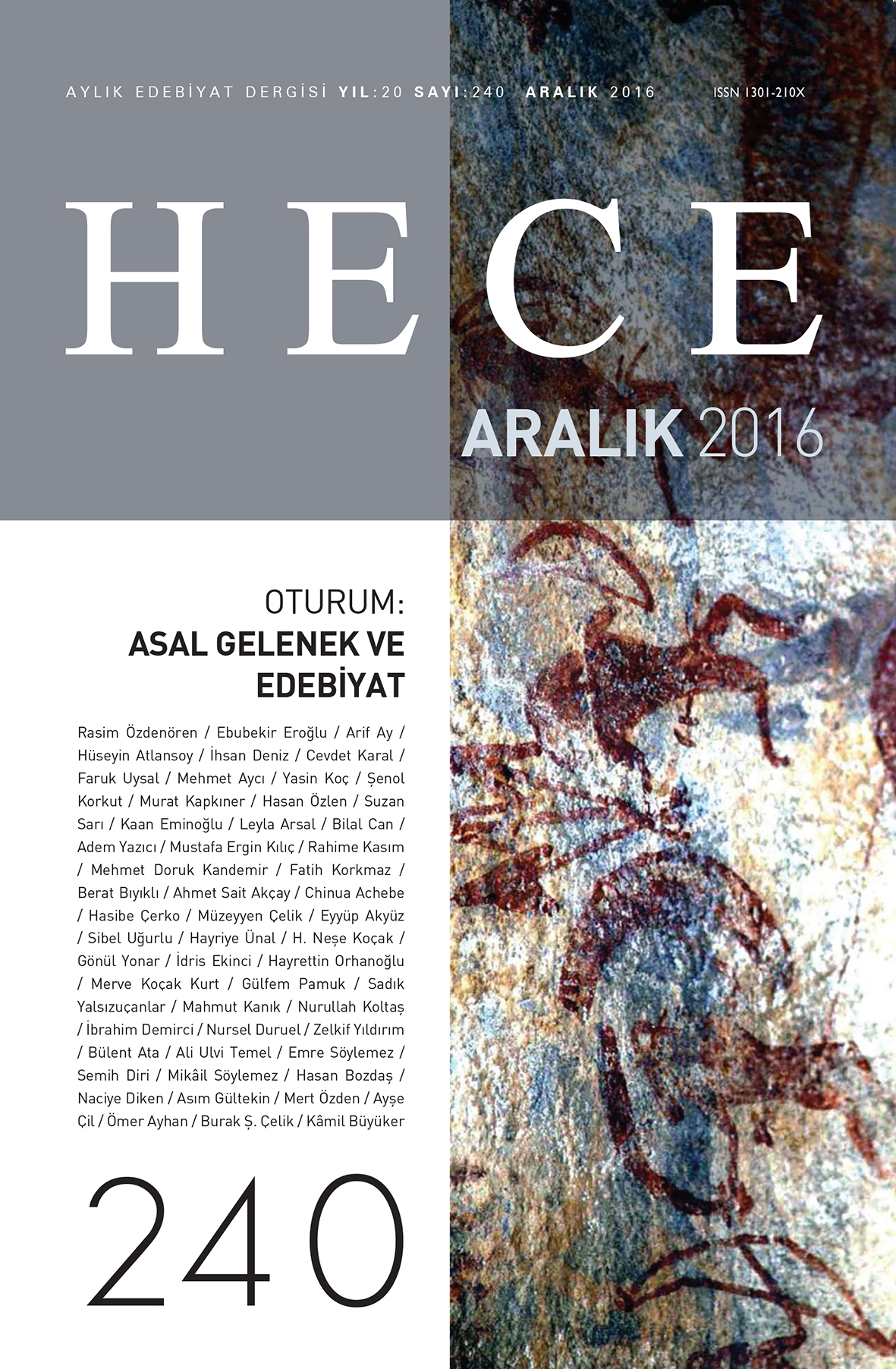 Hece Aralık sayısı çıktı