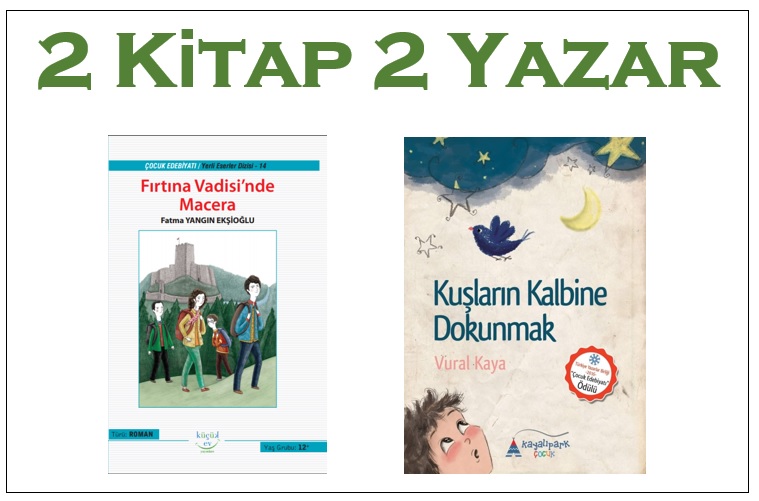 2 Kitap 2 Yazar Cumartesi 13.30'da