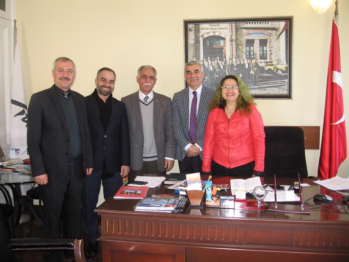 İzmir Şubesi, İl Kültür Turizm Müdürü Murat Karaçanta’yı ziyaret etti
