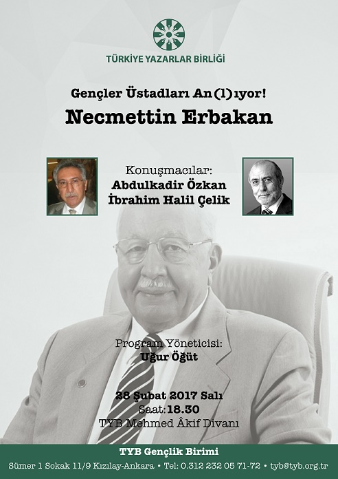 Gençler Üstadları An(l)ıyor: Necmettin Erbakan