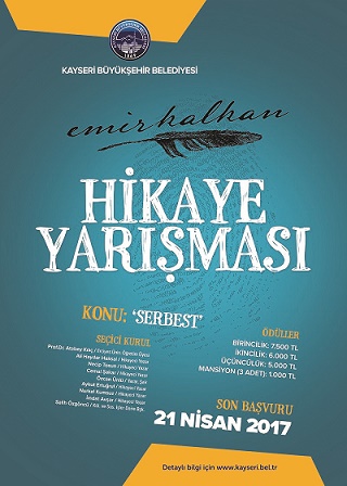 Kayseri Büyükşehir Belediyesi Emir Kalkan Hikaye Yarışması