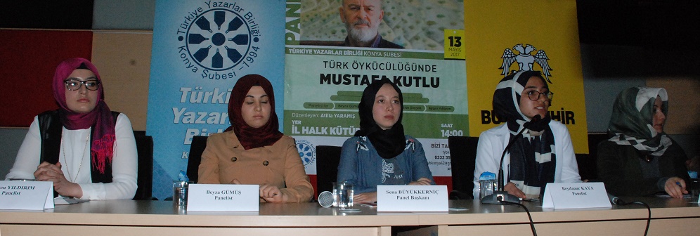 Konya Şubesi’nde “MUSTAFA KUTLU” Konuşuldu.