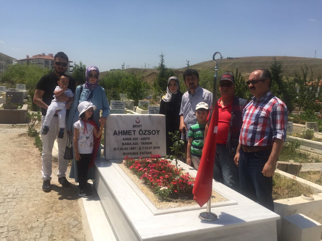 TYB Yönetiminden 15 Temmuz Şehidine Ziyaret