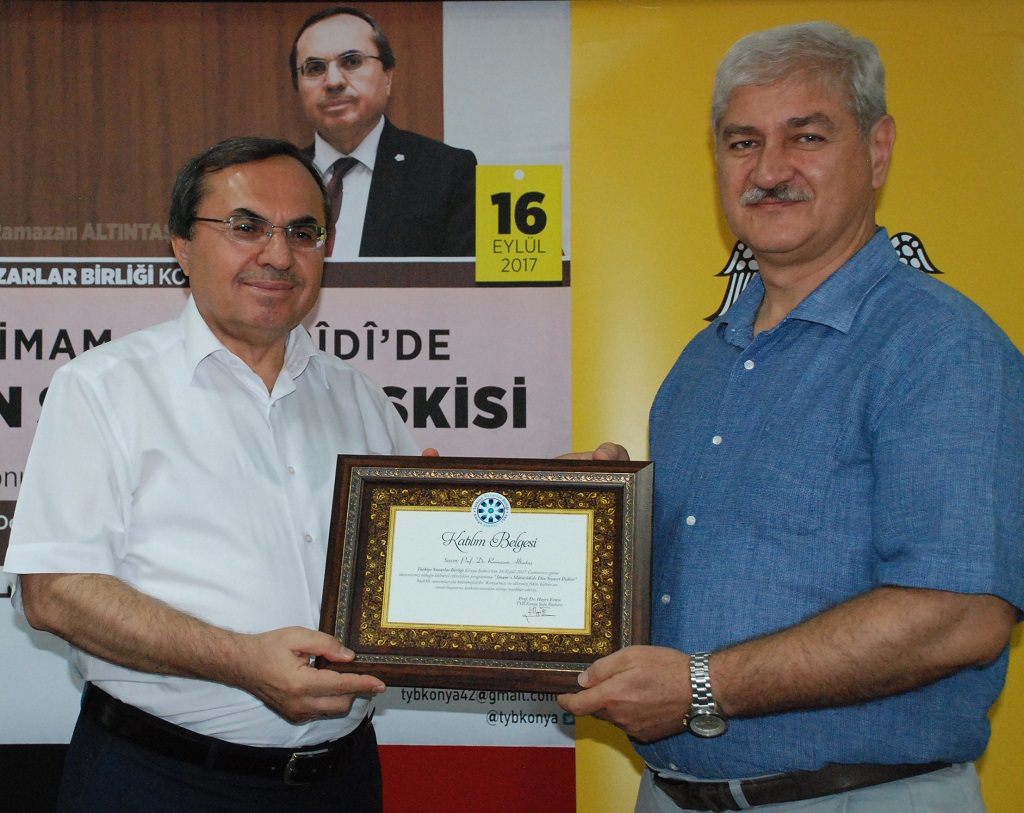 Konya Şubesi’nde “İmam-ı Mâtürîdî’de Din Siyaset İlişkisi Konuşuldu”