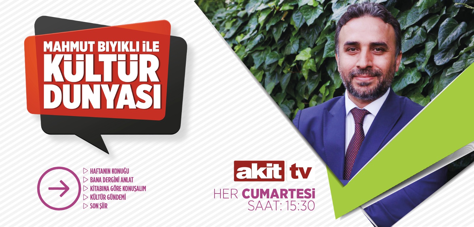 Kültür Dünyası Akit TV'de Başlıyor