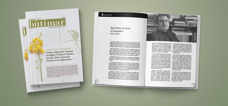 Bûtimar, Sonbahar 2017 Tarihli Sayısıyla Sizlere Merhaba Diyor