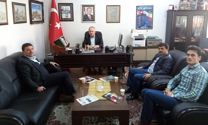 Erzurum İl Milli Eğitim Müdürü Yıldız TYB Erzurum Şubesini Ziyaret Etti