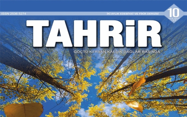 Tahrir Dergisi'nin 10. Sayısı Raflardaki Yerini Aldı
