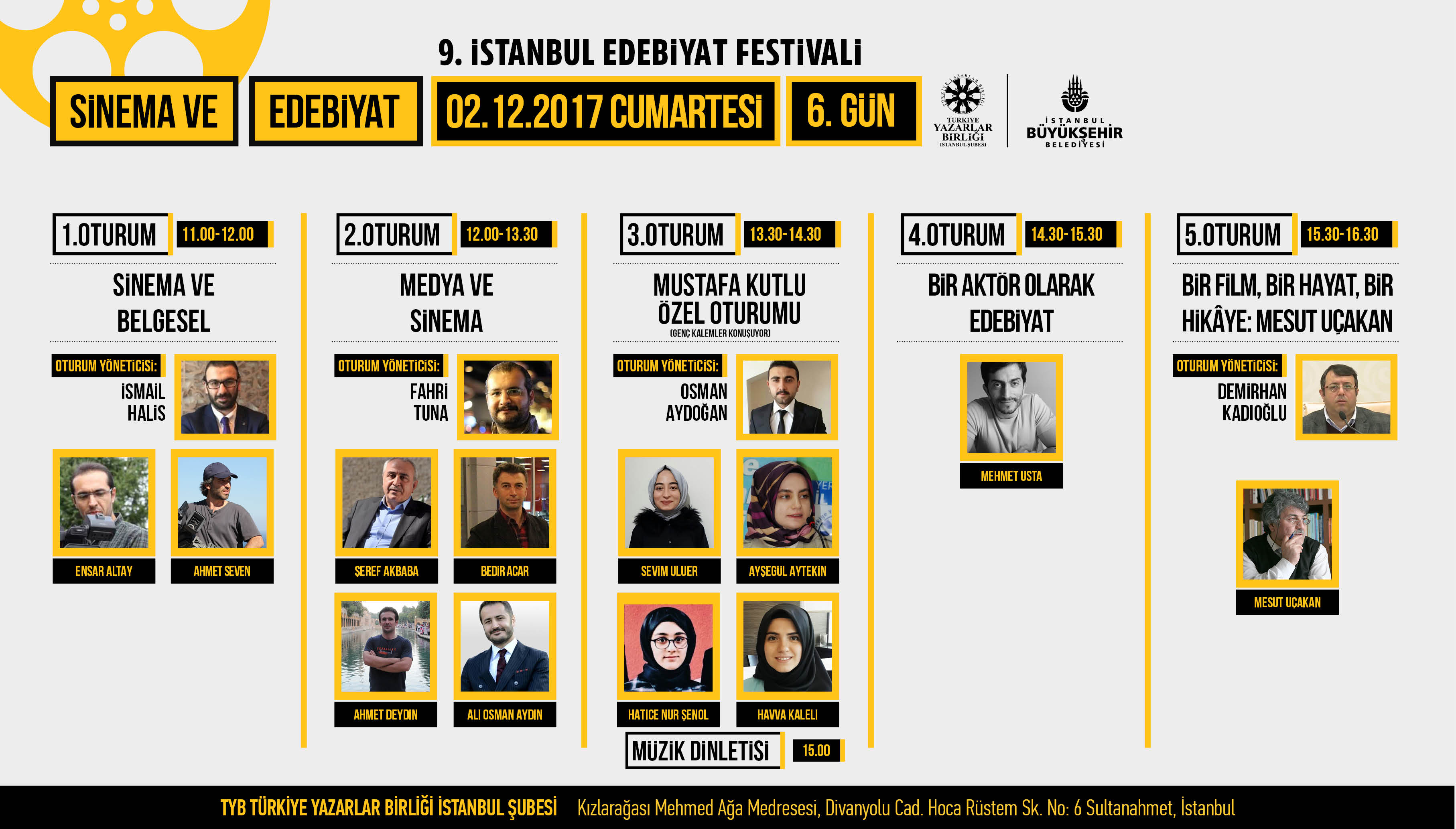 9. İstanbul Edebiyat Festivali'nde Ödül Töreni
