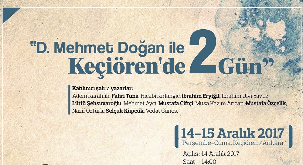 D. Mehmet Doğan ile Keçiören'de 2 Gün