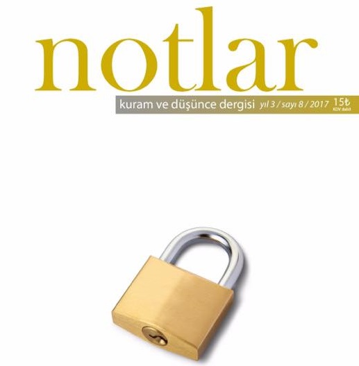 Notlar Dergisinin 8. Sayısı Çıktı!