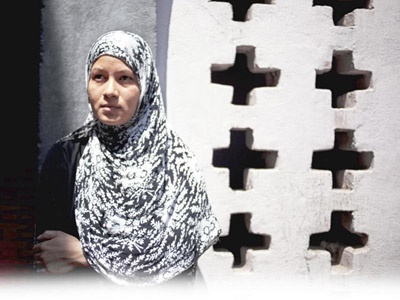 Nepalli Müslümanlar insan sığınağında