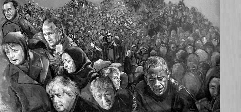 Suriyeli Ressam Abdalla Al Omari