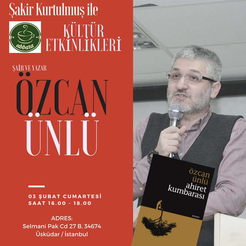 Özcan Ünlü Abbara Kültür Etkinlikleri’nde