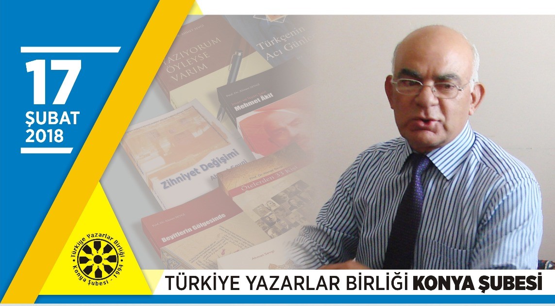Konya Şubesinde "Türk Edebiyatında Zihniyet Değişimi" Programı