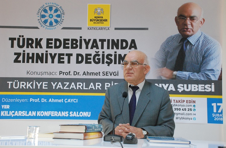 Konya Şubesinde “Türk Edebiyatında  Zihniyet Değişimi” Konuşuldu