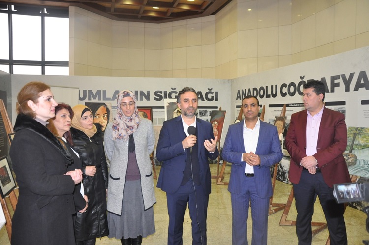 İstanbul Şubesi' nde Kadınlar Savaş Mağduriyetlerini Resimle Anlattılar