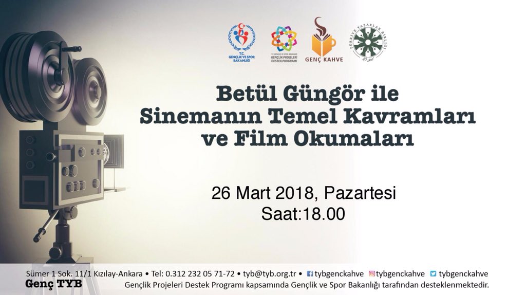 Genç Kahve'de Bugün: Betül Güngör ile Film Okumaları