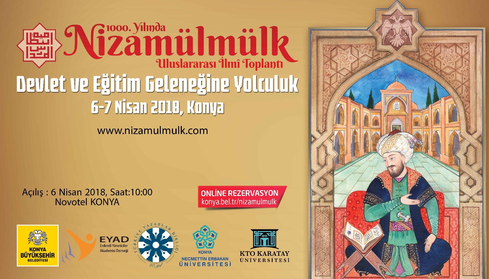 Nizamülmülk 1000. yılında anılıyor