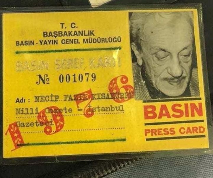 Necip Fazıl Kısakürek'in Gazeteciliği