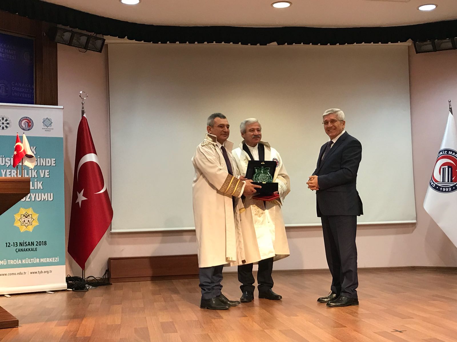 Çanakkale Onsekiz Mart  Üniversitesi’nden D. Mehmet Doğan’a Fahri Doktora