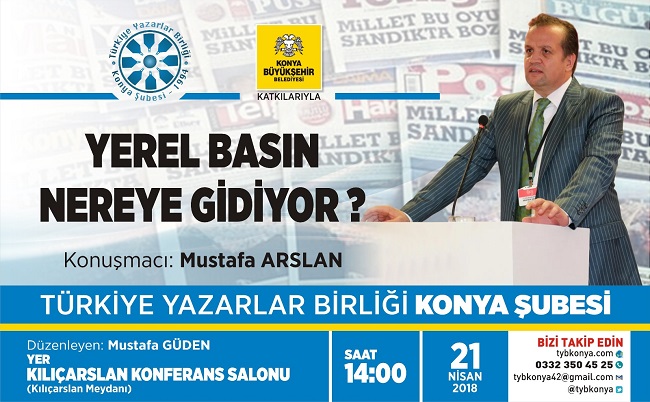 Konya Şubesinde Yerel Basın Nereye Gidiyor?