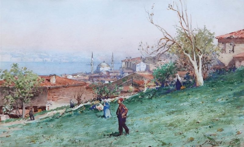 Batı Osmanlı’yı Zonaro’nun Fırçasından Tanımış