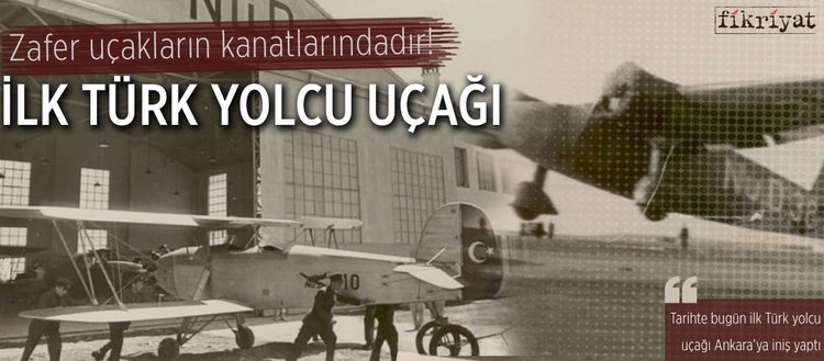 İlk Türk yolcu uçağı