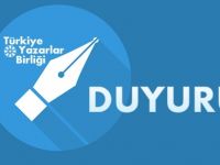 Türkiye Yazarlar Birliği'nin 23. Olağan Genel Kurul Duyurusu