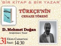 D. Mehmet Doğan Server Vakfı’nda Konuşacak