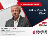 D. Mehmet Doğan, İlim ve Hikmet Vakfında Konuşacak