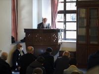 Yazar Mehmet Doğan, Taceddin Sultan Camisi'nde İstiklal Marşı'nın yazılış sürecini anlattı