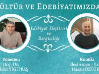 "Kültür ve Edebiyatımızdan" Programının Konuğu Yazar Hasan Öztürk