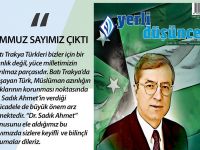 Yerli Düşünce Dergisi’nin dosya konusu:  Dr. Sadık Ahmet