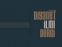 Diyanet İlmi Dergi’nin Temmuz -Eylül sayısı çıktı