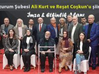 TYB Erzurum Ali Kurt ve Reşat Coşkun anısına şiir şöleni düzenledi
