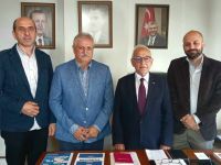 Sakarya Şube Başkanı Tuna, SBB Kültür Dairesi Başkanı Çileli'yi ziyaret etti