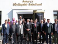 TYB heyeti Başkan Yüce’yi ziyaret etti