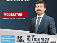 Prof. Dr. Arıcan, Kanal5 televizyonunda konuşacak