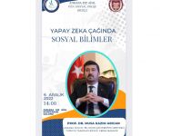 Genel Başkan Arıcan yapay zeka çağında sosyal bilimleri anlatacak