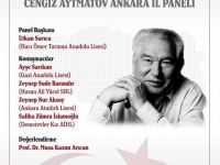 Cengiz Aytmatov Ankara il paneli yapılacak