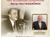 D. Mehmet Doğan Bursa’da Kısakürek’i anlatacak