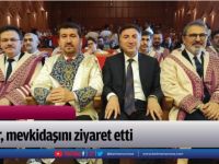 Rektör, mevkidaşını ziyaret etti