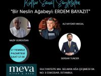 Meva Kitap Kafe Söyleşileri Devam Ediyor