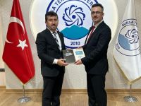 Genel Başkan Arıcan Rektör Çağlar’ı ziyaret etti