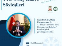 TYB Genç Kahve, söyleşilerine Prof. Dr. Musa Kazım Arıcan ile devam ediyor