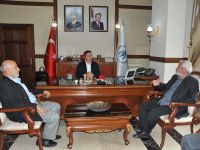 D. Mehmet Doğan Erzincan Valisi Aydoğdu ve Belediye Başkanı Aksun’u ziyaret etti.