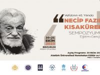 Vefatının 40. Yılında Necip Fazıl Kısakürek Sempozyumu