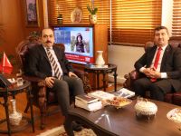 Genel Başkan Arıcan, TTK Başkanı Özgen’i ziyaret etti