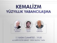 D. Mehmet Doğan “Kemalizm Yüzyıllık Yabancılaşma” panelinde konuşacak